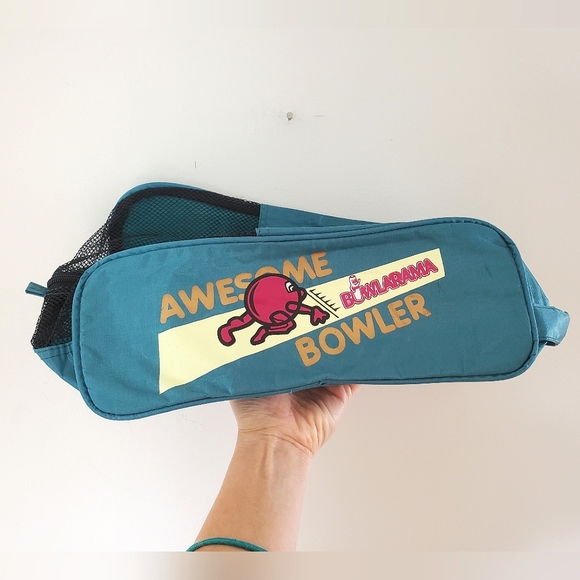 Bowlarama Retro Bowling Bag with Logo and Awesome Bowler Graphic 🎳 - Picture 3 of 6